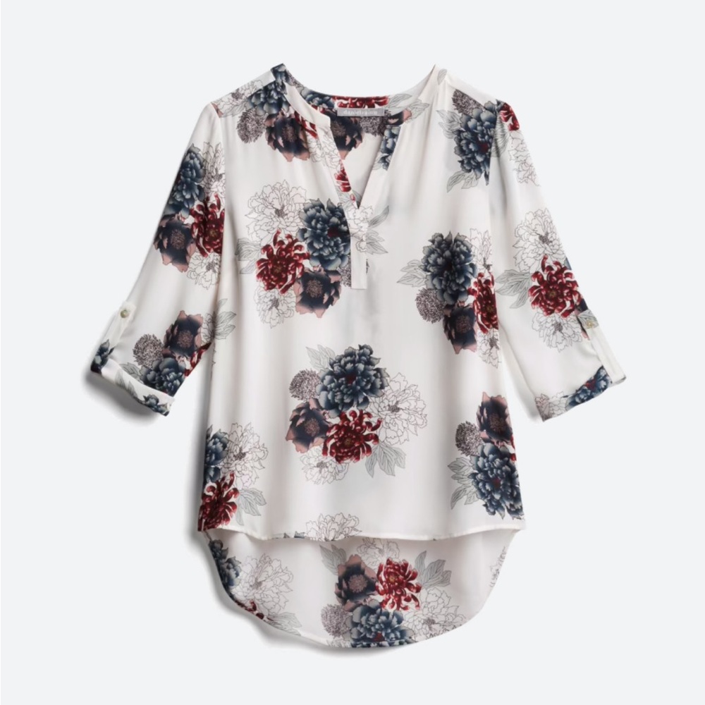 DanielRainn floral blouse